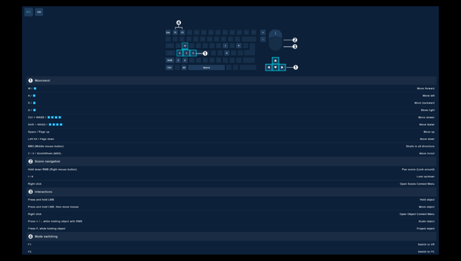 Keybindings FC2.2